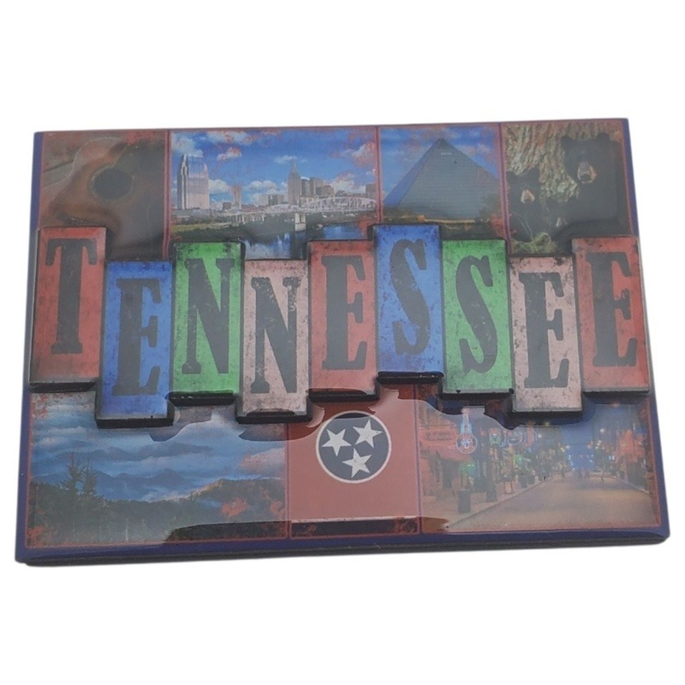 Tennessee Souvenir Refrigerator Magnet Travel Tourist Gift Tennessee‎ State